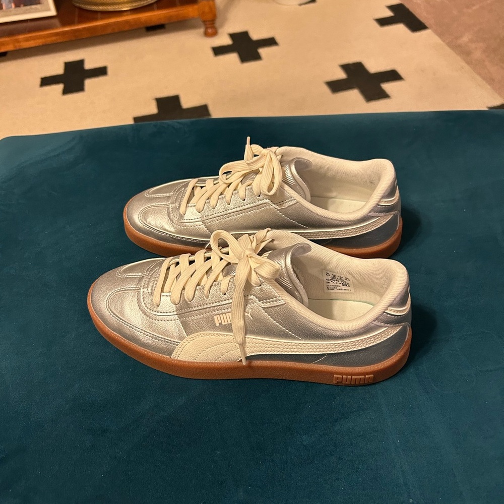 Puma Silver Sneakers